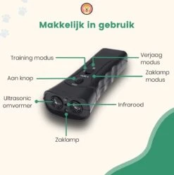 Dierboel Professionele Anti Blaf Apparaat 2022 - Diervriendelijke Ultrasoon Anti Blaf Apparaat - Voor Het Trainen Van Kleine & Grote Honden - Zonder Schok -Hondenbenodigdheden Korting 1196x1200 12