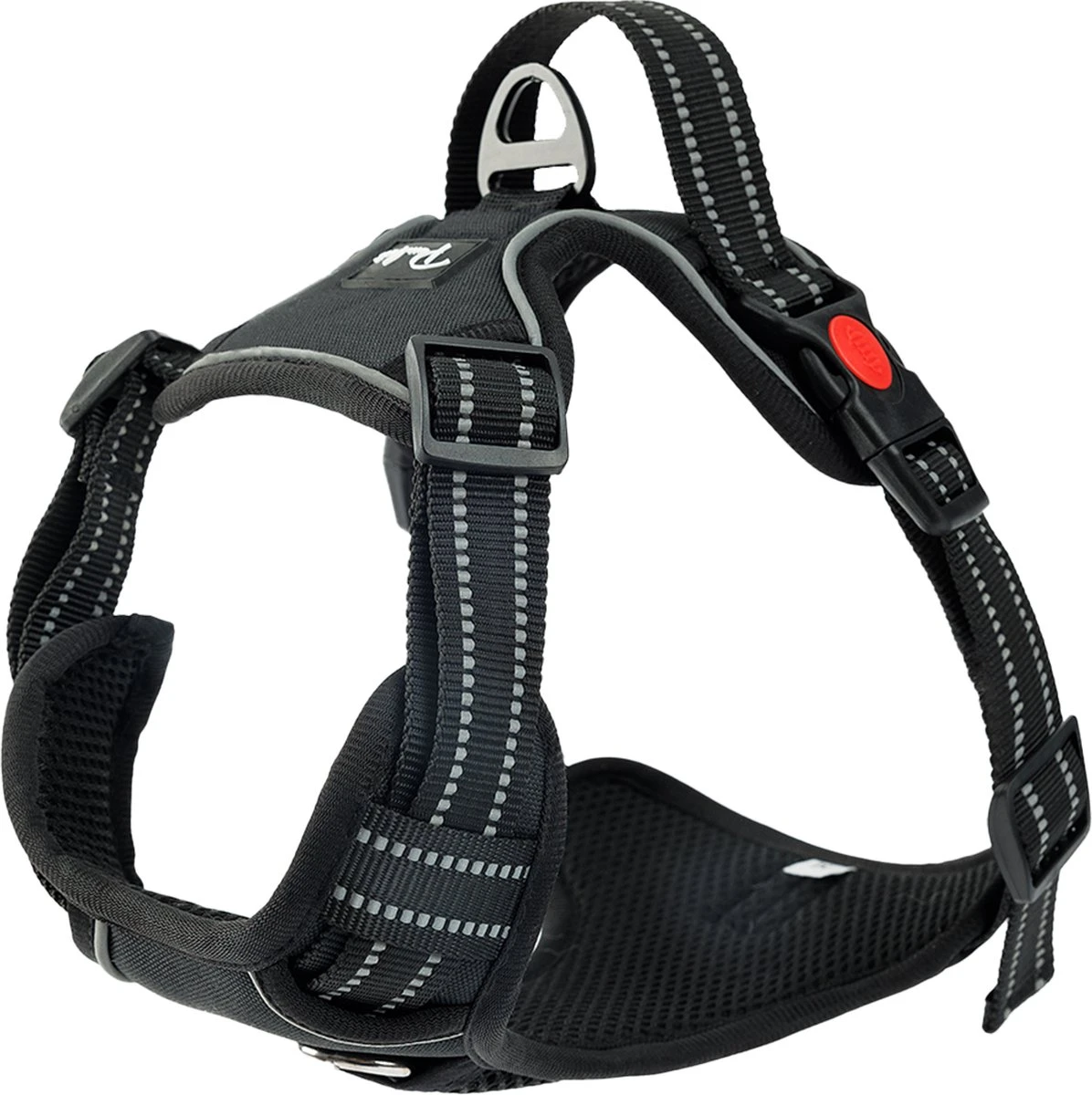 Purrr Fect Hondentuigje - Anti-Trek Tuig - Hondenharnas - Y Tuig Hond - Waterproof - Reflecterend - Verstelbaar - Maat L 1 Purrr Fect Hondentuigje - Anti-Trek Tuig - Hondenharnas - Y Tuig Hond - Waterproof - Reflecterend - Verstelbaar - Maat L