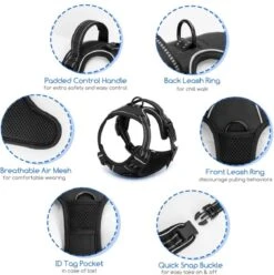 Nobleza 42ZHX - Hondenharnas - Hondentuigje - Anti Trek - M - Zwart 15 Nobleza 42ZHX - Hondenharnas - Hondentuigje - Anti Trek - M - Zwart -Hondenbenodigdheden Korting 1196x1200 27