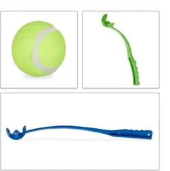 Relaxdays Ballenwerper Voor Honden - 2 Werpstokken + 5 Ballen - Ballengooier - Speelgoed -Hondenbenodigdheden Korting 1197x1200 25