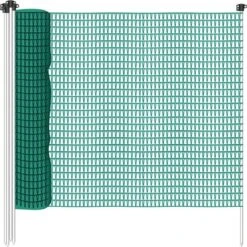 Verplaatsbare Net Afrastering Groen 80cm Hoog - 20m -Hondenbenodigdheden Korting 1198x1200 29