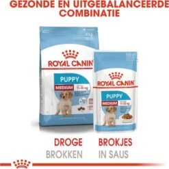 Royal Canin Shn Medium Puppy Pouch - Hondenvoer - 10 X 140 G -Hondenbenodigdheden Korting 1198x1200 8