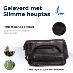 Canicross Looplijn Hond Met Heupriem Voor Hardlopen - Elastische Handsfree Hondenriem - Honden Trainingslijn - 150/200cm - Blauw -Hondenbenodigdheden Korting 1199x1200 21