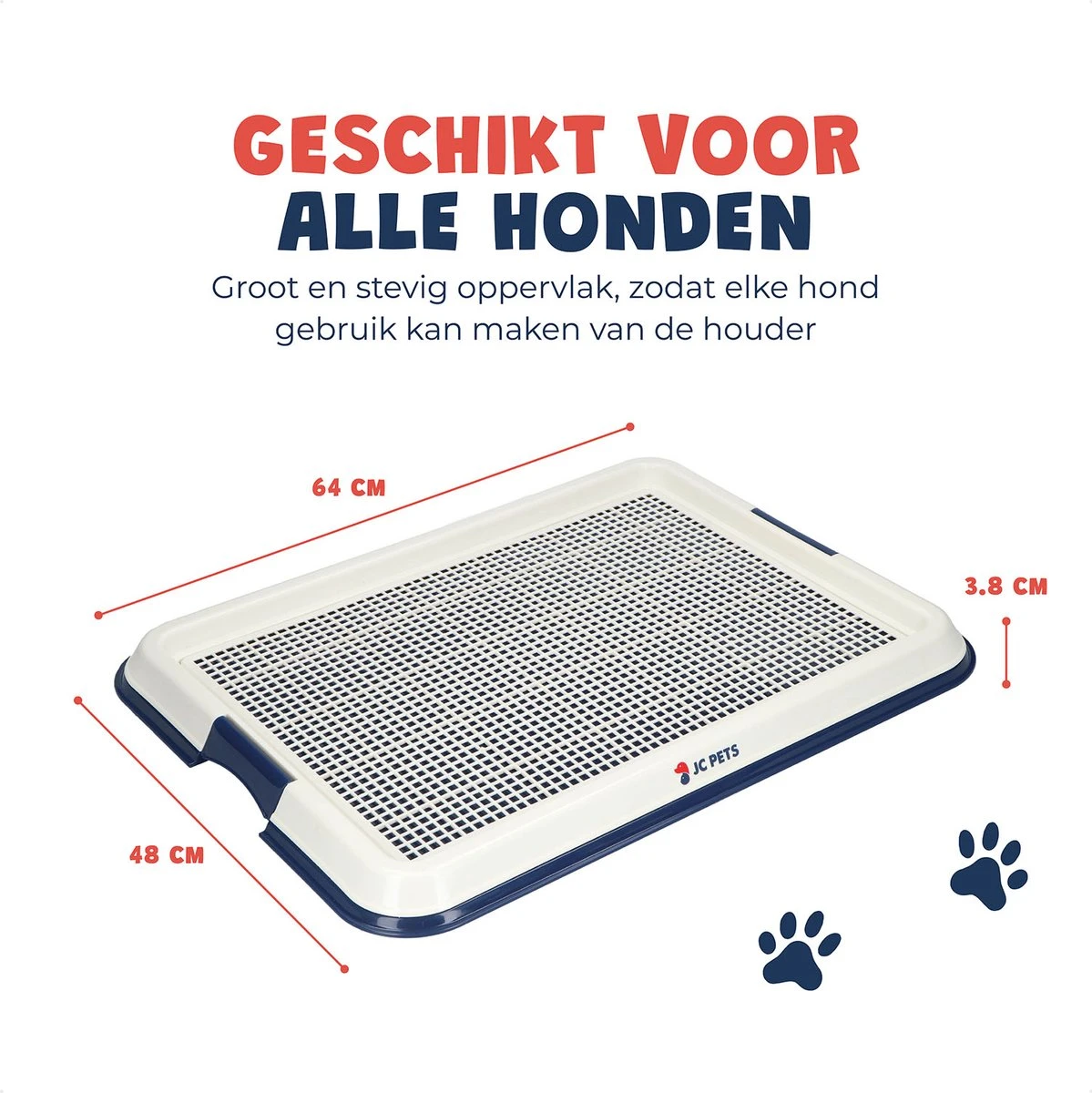 JC Pets Premium Pad Houder Met Rooster - Inclusief 20 Puppy Training Pads - Hondentoilet - Zindelijkheidstraining Hond 8 JC Pets Premium Pad Houder Met Rooster - Inclusief 20 Puppy Training Pads - Hondentoilet - Zindelijkheidstraining Hond - Afbeelding 8