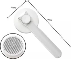 Kattenborstel - Kattenkam - Hondenborstel - Kattenhaar Verwijderaar - Haarverwijderaar Voor Huisdieren - Kattenhaar - Hondenhaar - Haarverwijderaar Voor Huisdieren - Langharig/Kortharig - Katten Accessoires - Katten - Blauwe Kleur -Hondenbenodigdheden Korting 1200x1003