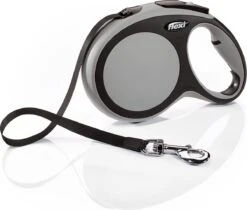 Flexi New Comfort Hondenriem - Grijs - L - 8 M -Hondenbenodigdheden Korting 1200x1020 2