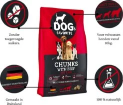 Natuurlijke Hondenvoeding Met Rund - Dog's Favorite | 15 Kg -Hondenbenodigdheden Korting 1200x1021 1