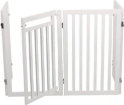 Trixie Hondenhek Met Deur Wit - 60-160 X 81 CM 19 Trixie Hondenhek Met Deur Wit - 60-160 X 81 CM -Hondenbenodigdheden Korting 1200x1021 6