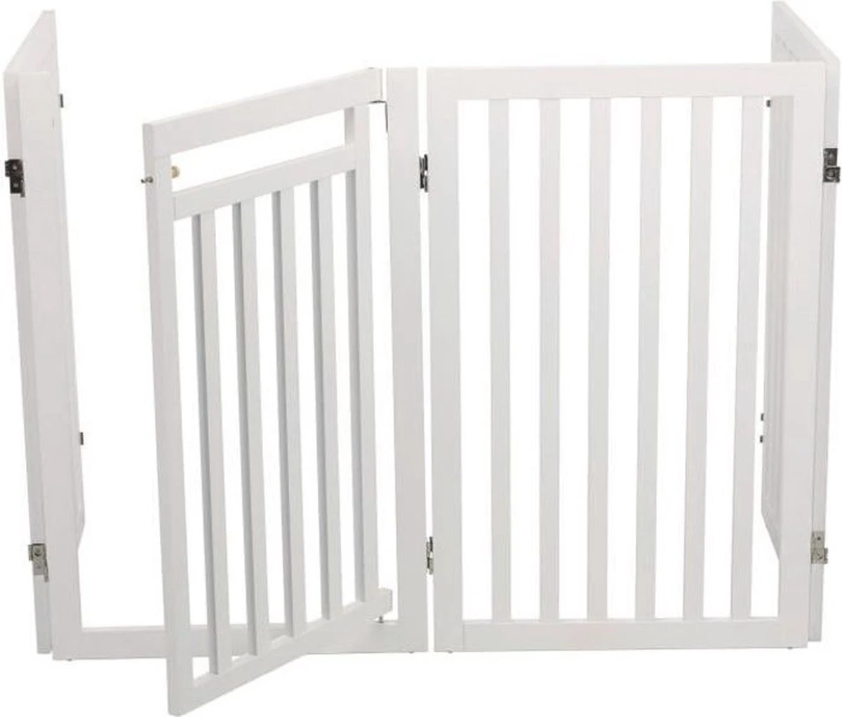 Trixie Hondenhek Met Deur Wit - 60-160 X 81 CM 10 Trixie Hondenhek Met Deur Wit - 60-160 X 81 CM - Afbeelding 10