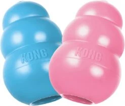 Kong Puppy - Kauwbot Hondenspeelgoed Small - Kauwbot - 85mm X 42mm - Groen/Wit -Hondenbenodigdheden Korting 1200x1022 8