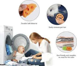 ALG-Shop - Haarverwijderaar Voor Huisdieren - 2 Stuks - Wasmachine Reiniger - Hondenhaar Verwijderaar Voor Wasmachine En Droger - Pluispootjes -Hondenbenodigdheden Korting 1200x1025