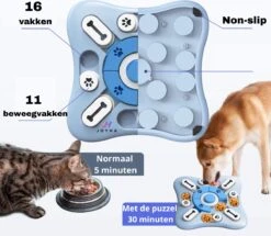 Joyha Honden Interactieve Speelgoed | Vierkant | Puzzel | Puppy | Dog | Intelligentie -Hondenbenodigdheden Korting 1200x1046 5