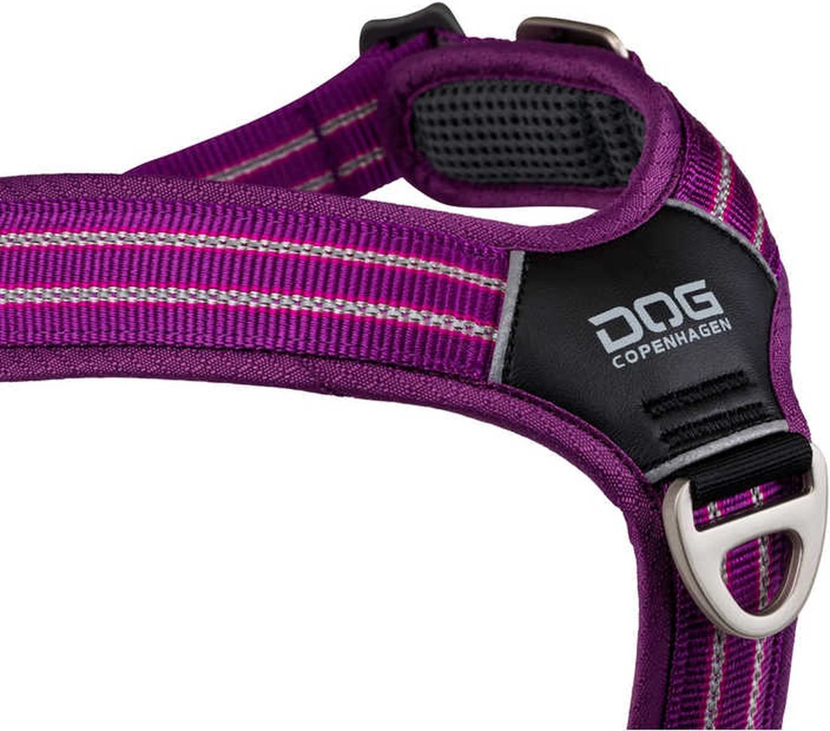 Dog Copenhagen - Comfort Walk Air Met Urban Rope Leash Riem 160 Cm - Paars - XL - 82-106 Cm 1 Dog Copenhagen - Comfort Walk Air Met Urban Rope Leash Riem 160 Cm - Paars - XL - 82-106 Cm