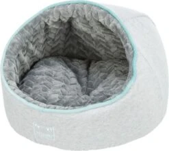 Trixie Hondenmand Iglo Junior Lichtgrijs / Mintgroen - 40X40X27 CM -Hondenbenodigdheden Korting 1200x1068 5