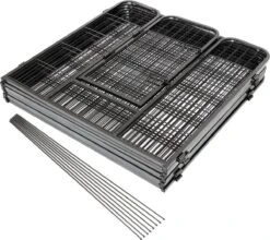 Merkloos Premium Puppyren - 80 Cm Hoog - 640 Cm Omtrek - Hondenren - Hondenhok - Grijs Hamerslag 10 Merkloos Premium Puppyren - 80 Cm Hoog - 640 Cm Omtrek - Hondenren - Hondenhok - Grijs Hamerslag -Hondenbenodigdheden Korting 1200x1069 2