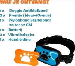 Exomar® Anti Blafband Voor Honden Blafband Anti Blaf Apparaat Blafband Zonder Schok - Diervriendelijk -Hondenbenodigdheden Korting 1200x1070 3
