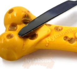 Nylabone Durable Cheese Bone - M -Hondenbenodigdheden Korting 1200x1076 3
