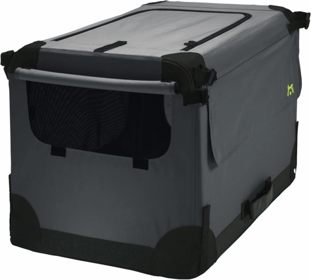 Maelson Soft Kennel - Robuuste Hondenbench Van Zacht Materiaal - Opvouwbare Kennel Met Stevig Stalen Binnenframe - Zwart/antraciet - XXS / XS / S / M / L / XL / XXL - 92 L 6 Maelson Soft Kennel - Robuuste Hondenbench Van Zacht Materiaal - Opvouwbare Kennel Met Stevig Stalen Binnenframe - Zwart/antraciet - XXS / XS / S / M / L / XL / XXL - 92 L - Afbeelding 6