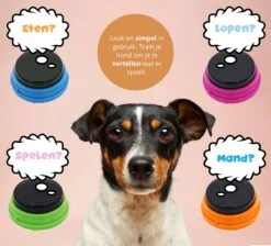 Praatknop Hond – Set Van 4 - Honden Speelgoed – Honden Training – Dogbuttons – Huisdier – Puppy Training - Hondenspeelgoed Intelligentie - Hond Opvoeden 15 Praatknop Hond – Set Van 4 - Honden Speelgoed – Honden Training – Dogbuttons – Huisdier – Puppy Training - Hondenspeelgoed Intelligentie - Hond Opvoeden -Hondenbenodigdheden Korting 1200x1087 21