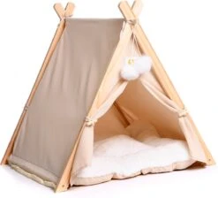 Dogs&Co Tippi Tent Voor Katten Of Kleine Honden Ecru