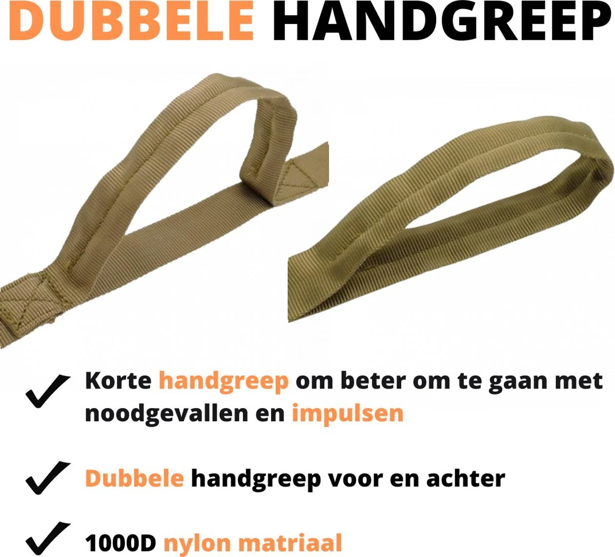 Always Prepared © Pro K9 Complete Set – Anti Trek Tuig – Honden Harnas – Y Tuig Hond – Trainings Riem – Best Getest 2022 – Halsband Hond – Middel En Grote Hond – Honden Tuigje – Harnas Hond – Veiligheidstuig – 450KG Anti Trek Test – Combi Deal 6 Always Prepared © Pro K9 Complete Set – Anti Trek Tuig – Honden Harnas – Y Tuig Hond – Trainings Riem – Best Getest 2022 – Halsband Hond – Middel En Grote Hond – Honden Tuigje – Harnas Hond – Veiligheidstuig – 450KG Anti Trek Test – Combi Deal - Afbeelding 6