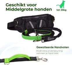 Canicross Looplijn Hond Met Heupriem Voor Hardlopen - Elastische Handsfree Hondenriem - Honden Trainingslijn - 150/200cm - Groen 14 Canicross Looplijn Hond Met Heupriem Voor Hardlopen - Elastische Handsfree Hondenriem - Honden Trainingslijn - 150/200cm - Groen -Hondenbenodigdheden Korting 1200x1089 8