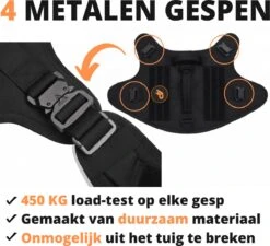 Always Prepared © Pro K9 Hondentuig - Anti Trek - Y Tuig - Middel En Grote Hond - Veiligheidstuig -Hondenbenodigdheden Korting 1200x1094 5