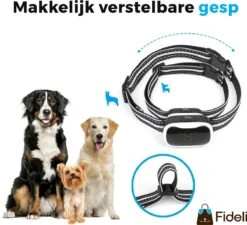 Fideli Anti Blafband - Zonder Schok - Grote En Kleine Honden - Oplaadbaar - LED Verlichte Band -Hondenbenodigdheden Korting 1200x1095 3
