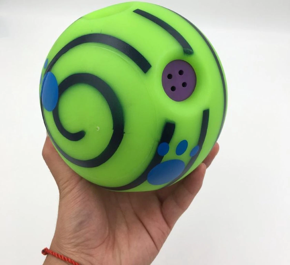 Interactieve Speelbal - Wiebel-Giechel Speelbal Voor De Hond - Hondenspeelgoed - 14cm 2 Interactieve Speelbal - Wiebel-Giechel Speelbal Voor De Hond - Hondenspeelgoed - 14cm - Afbeelding 2