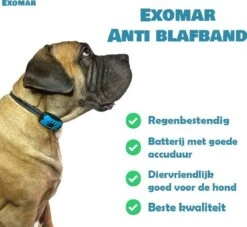Exomar® Anti Blafband Voor Honden Blafband Anti Blaf Apparaat Blafband Zonder Schok - Diervriendelijk -Hondenbenodigdheden Korting 1200x1101 6