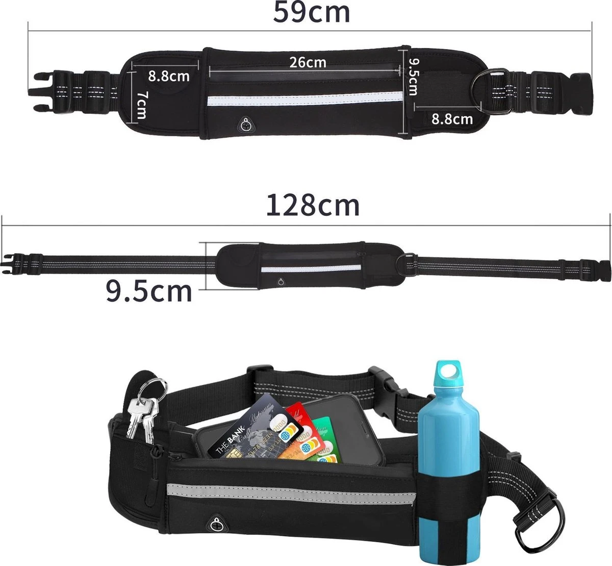 Nobleza Jogging Heupgordel Met Hondenriem 42UOY - Looplijn Met Heupriem Voor Honden 8 Nobleza Jogging Heupgordel Met Hondenriem 42UOY - Looplijn Met Heupriem Voor Honden - Afbeelding 8