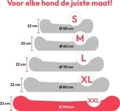 Snoozle Donut Hondenmand - Zacht En Luxe Hondenkussen - Wasbaar - Fluffy - Hondenmanden - 100cm - XXL - Dark Coffee -Hondenbenodigdheden Korting 1200x1110 4