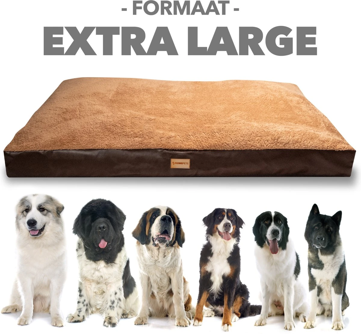 PrimePlus Hondenkussen XL Antraciet - 120x80x10 CM - Zacht En Luxe Hondenmand - Hondenbed - Hondenmat - Orthopedisch Hondenkussens 7 PrimePlus Hondenkussen XL Antraciet - 120x80x10 CM - Zacht En Luxe Hondenmand - Hondenbed - Hondenmat - Orthopedisch Hondenkussens - Afbeelding 7