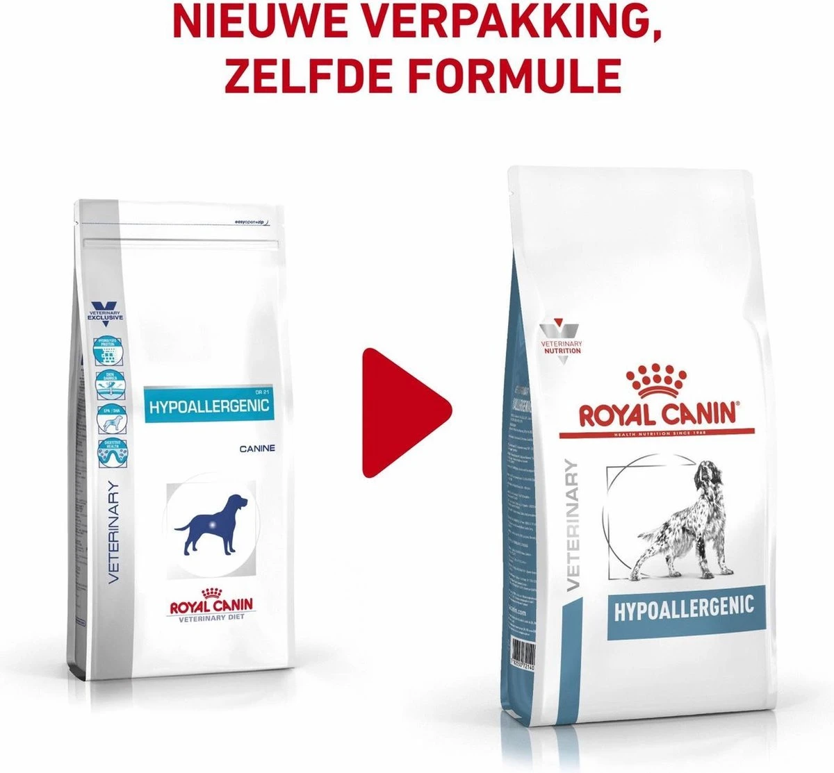 Royal Canin Hypoallergenic - Hondenvoer - 14 Kg 2 Royal Canin Hypoallergenic - Hondenvoer - 14 Kg - Afbeelding 2