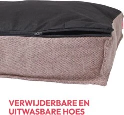Snoozle Orthopedische Hondenmand - Zacht En Luxe Hondenkussen - Hondenbed - Wasbaar - Hondenmanden - 80 X 55 Cm - Desert Pink -Hondenbenodigdheden Korting 1200x1114 13
