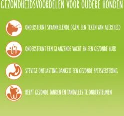 Bonzo Droog Senior - Hondenvoer Kip & Groenten - 15 Kg -Hondenbenodigdheden Korting 1200x1116