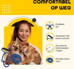 KCMultisupplies Dubbele Hondenriem Voor 2 Honden - Duo Hondenlijn Voor Hond - 120cm - Hondenleiband Riem 13 KCMultisupplies Dubbele Hondenriem Voor 2 Honden - Duo Hondenlijn Voor Hond - 120cm - Hondenleiband Riem -Hondenbenodigdheden Korting 1200x1116 7