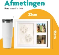 Honden Fotolijst Met Kleiafdruk - Gipsafdruk - Speelgoed Voor Dieren - Pootafdruk Hond - Puppy Speelgoed - Gipsafdruk Huisdier -Hondenbenodigdheden Korting 1200x1116 9