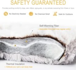 Merkloos Zelfverwarmende Dierendeken Zonder Stroom Thermo Deken Hond Kat Inclusief Adreslabel 70 X 47 Cm -Hondenbenodigdheden Korting 1200x1118 10
