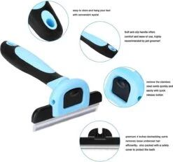 IGOODS - Verzorgingsborstel Voor Honden En Katten - Blauw -Hondenbenodigdheden Korting 1200x1122 3