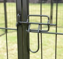 Topmast Premium Puppyren - Zwart - Hondenren - Opvouwbaar - 60 Cm Hoog - Binnen - Voor Puppy's En Honden -Hondenbenodigdheden Korting 1200x1123 8