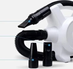 Hondenfohn - Waterblazer Met Draaiknop - 2400W Vermogen Met Warme En Koude Stand - Wit 16 Hondenfohn - Waterblazer Met Draaiknop - 2400W Vermogen Met Warme En Koude Stand - Wit -Hondenbenodigdheden Korting 1200x1130 1