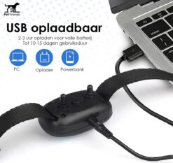 PetFriends Anti Blafband Zonder Schok - Gratis Hondenfluit - USB Oplaadbaar - Anti Blaf Apparaat - Opvoedingshalsband - Voor Grote En Kleine Honden -Hondenbenodigdheden Korting 1200x1130 2