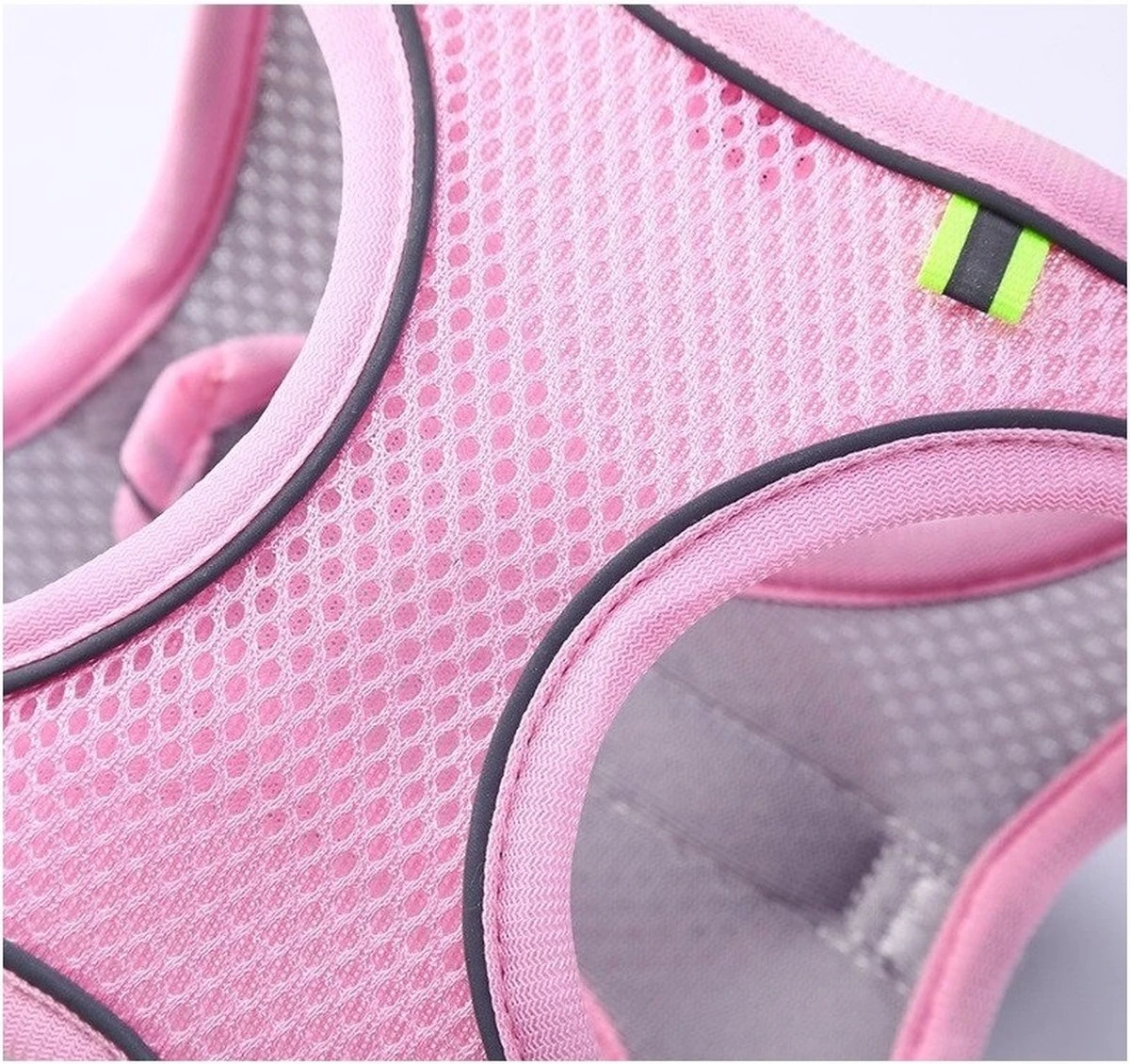 Hondentuigje Voor Kleine Puppy's & Kleine Honden - Blauw - Maat M 4 Hondentuigje Voor Kleine Puppy's & Kleine Honden - Blauw - Maat M - Afbeelding 4