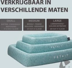 PETKIT® Four Season - Hondenmand - Kattenmand - Wasbaar - Memory Foam - Maat L -Hondenbenodigdheden Korting 1200x1131 4