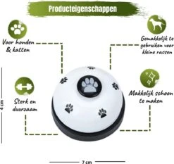 Merkloos Hondenbel Speeltje Voor Je Hond - Rood Zwart - Bel Voor Honden - Hondentraining - Honden - Training - Trainen - Hondenbel - Bel - Belletje - Hondenspeelgoed - Speeltje - Speelgoed - Puppytrainig - Puppie - Puppy - Spelen -Hondenbenodigdheden Korting 1200x1131 7