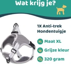 Mmoods Hondentuigje Grijs - Anti-Trek Tuig - Hondenharnas Voor Grote Honden- Reflecterende Halsband Hond - Hondenhalsband Maat L 14 Mmoods Hondentuigje Grijs - Anti-Trek Tuig - Hondenharnas Voor Grote Honden- Reflecterende Halsband Hond - Hondenhalsband Maat L -Hondenbenodigdheden Korting 1200x1135 15
