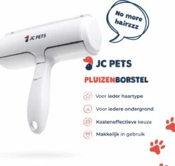 JC Pets Premium Pluizenborstel - Huisdierhaar Verwijderaar – Pluizenverwijderaar – Honden En Kattenhaar Verwijderaar - Ontpluizer - Pluizenroller 15 JC Pets Premium Pluizenborstel - Huisdierhaar Verwijderaar – Pluizenverwijderaar – Honden En Kattenhaar Verwijderaar - Ontpluizer - Pluizenroller -Hondenbenodigdheden Korting 1200x1137 4