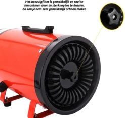 Gridbyt Professionele Hondenföhn – Waterblazer Voor Honden – Voor Een Mooie Vacht – Rood -Hondenbenodigdheden Korting 1200x1137 7