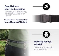 Canicross Looplijn Hond Met Heupriem Voor Hardlopen - Elastische Handsfree Hondenriem - Honden Trainingslijn - 150/210cm - Zwart 11 Canicross Looplijn Hond Met Heupriem Voor Hardlopen - Elastische Handsfree Hondenriem - Honden Trainingslijn - 150/210cm - Zwart -Hondenbenodigdheden Korting 1200x1140 21